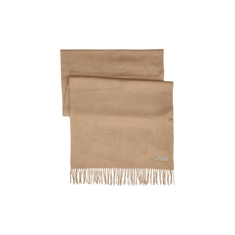 HUGO BOSS Knit Scarves Men Brown-1