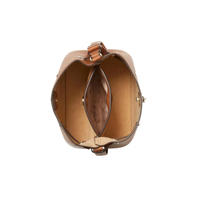 Kate Spade Marti Pebbled Calfskin Bucket Bag Handbag Shoulder Bag Women's Brown-3
