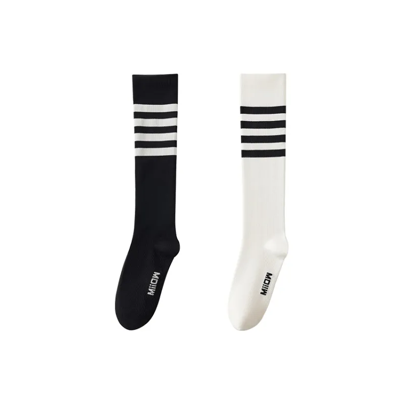 MIIOW Knee-High Socks Women's 2 Pack-2