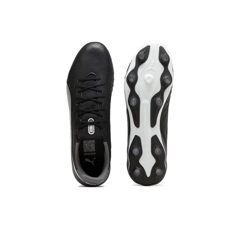PUMA King Anti-Slip And Wear-Resistant Support Soccer Shoes Men's Black-3