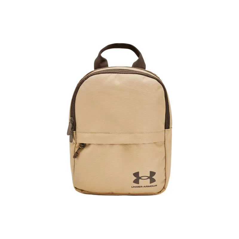 Under Armour Polyester Backpack Mini Unisex Camel & Grill Brown-0