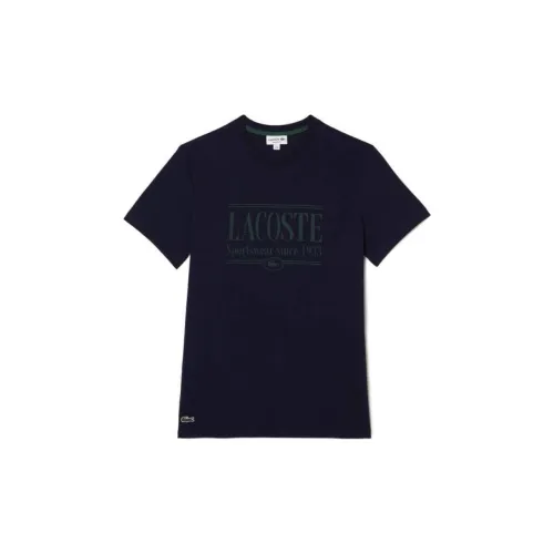 LACOSTE T-Shirts Men Navy Blue