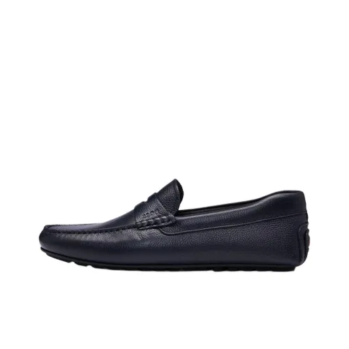 HUGO BOSS Loafers Men Dark Blue