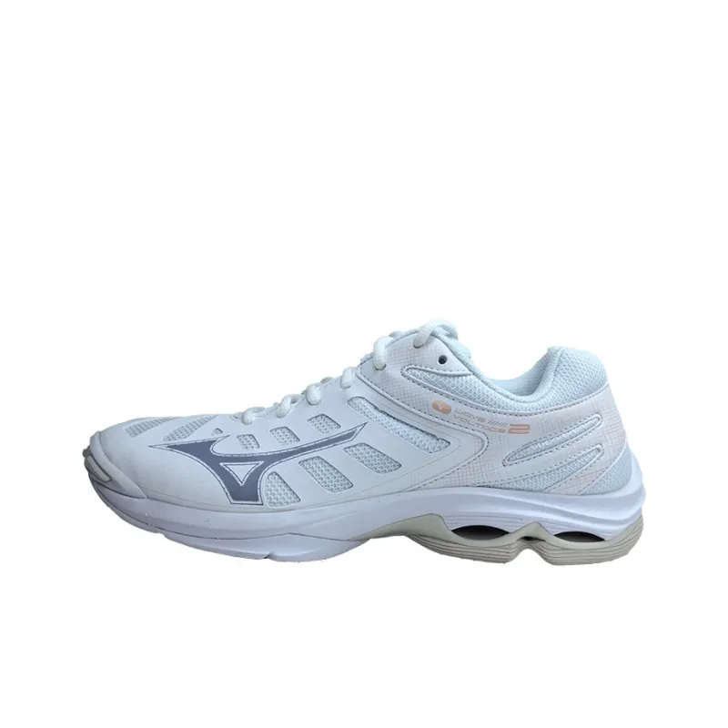 Mizuno Women's Wave Voltage 2 'White Aleutian'-0