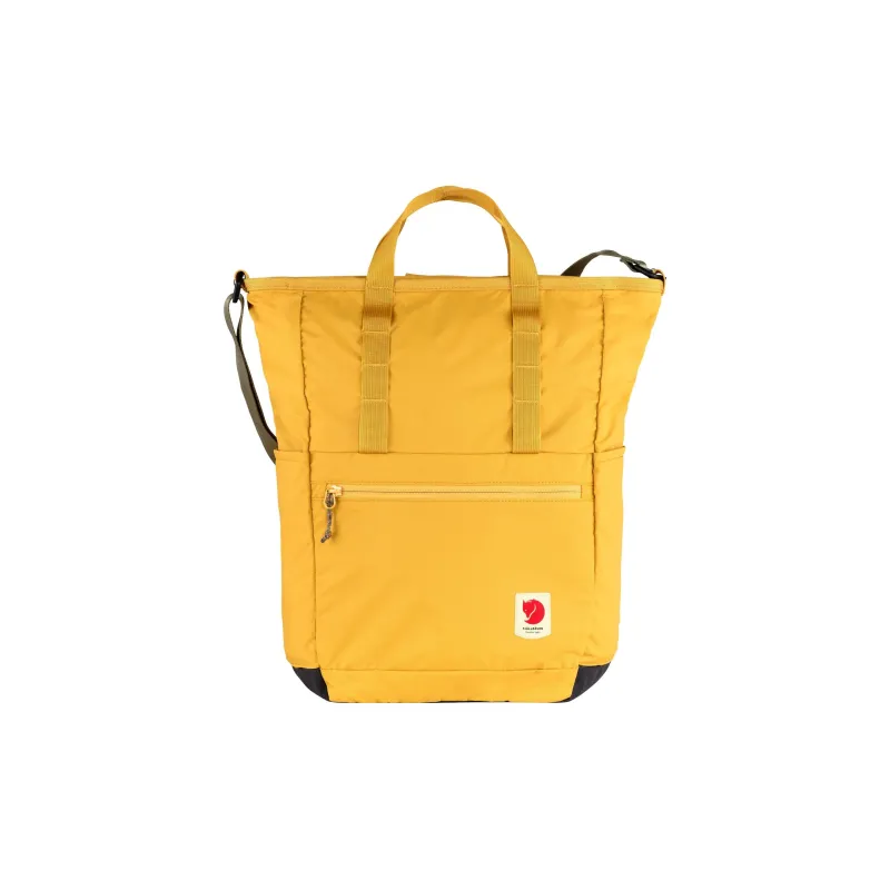 Fjallraven Recycled Nylon Sports Backpack, One Shoulder Handbag Regular Unisex Ochre-0