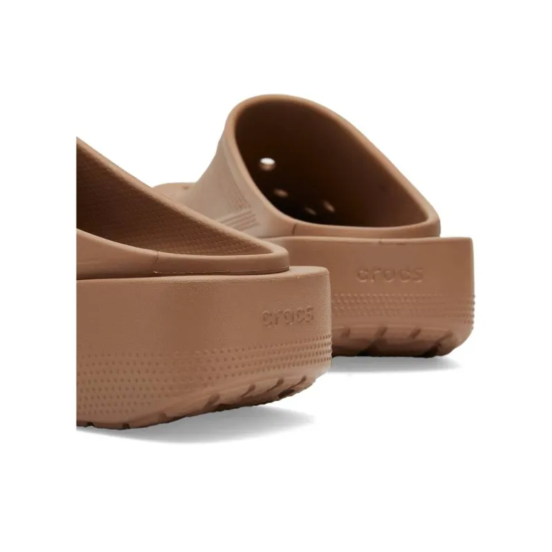 Crocs Blunt Toe Clog Clogs Unisex Brown-4