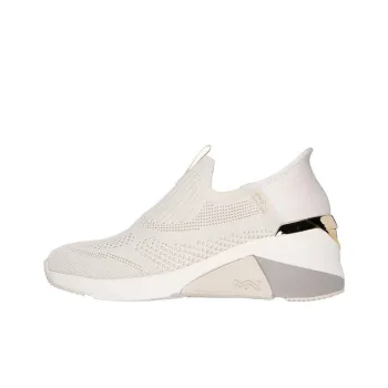 Skechers Slip Ins Shock Absorbers Slip Resistant, Abrasion Resistant, Breathable Low Top Casual Shoes Women's Beige