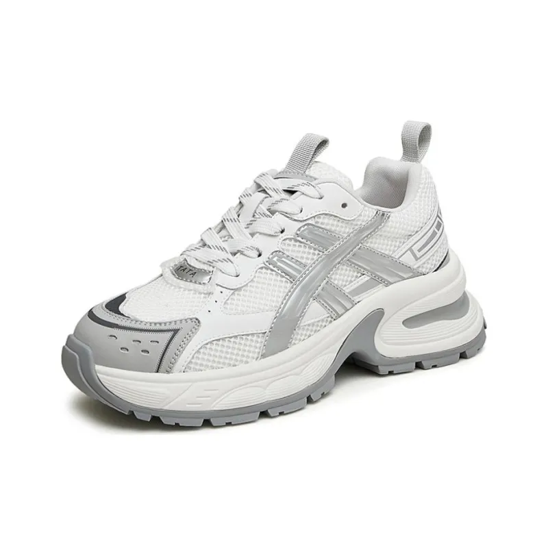 TATA Chunky Sneakers Women's Low Top Multicolor-4