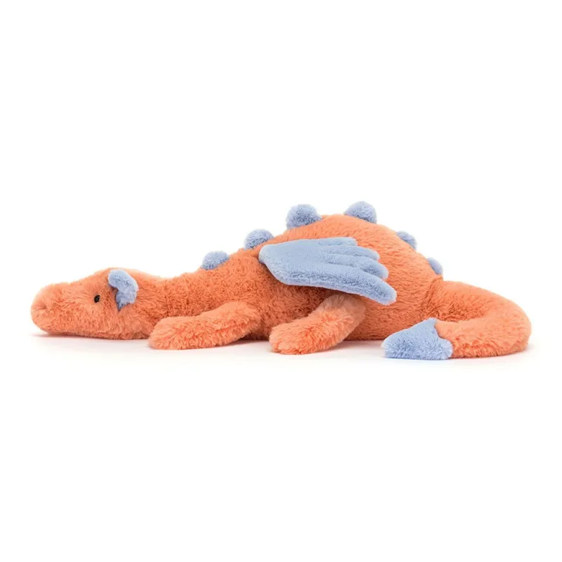 JELLYCAT Persimmon Dragon Plush Toy-2