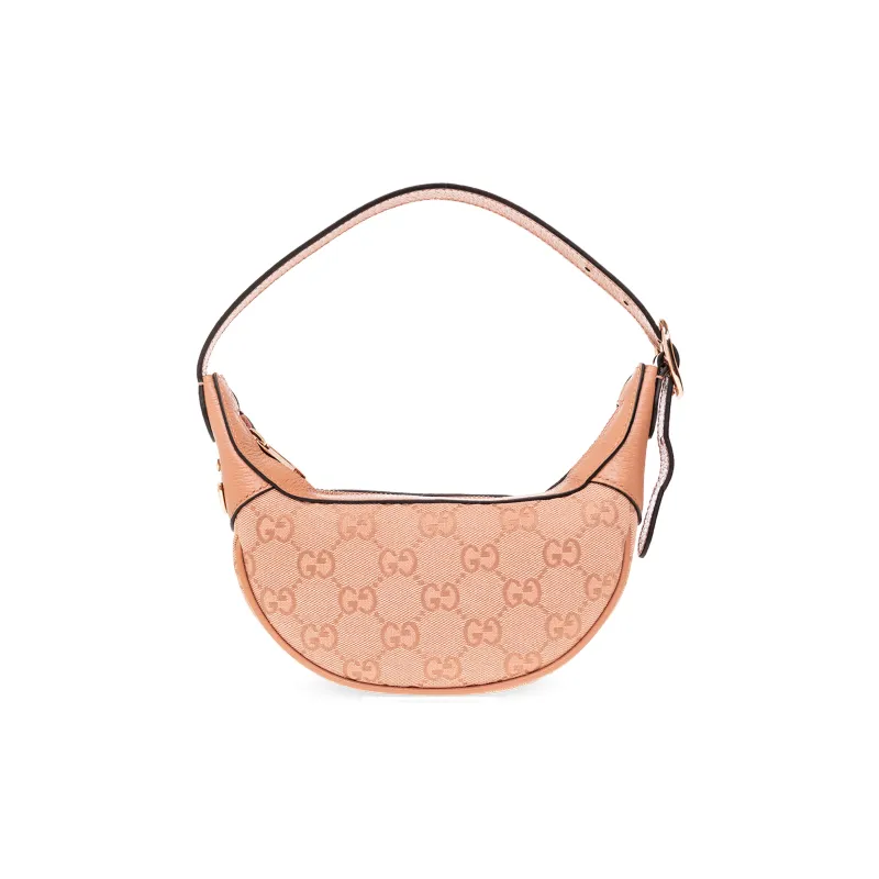 GUCCI Ophidia Canvas Handbag, Shoulder Bag Women's Pink-0