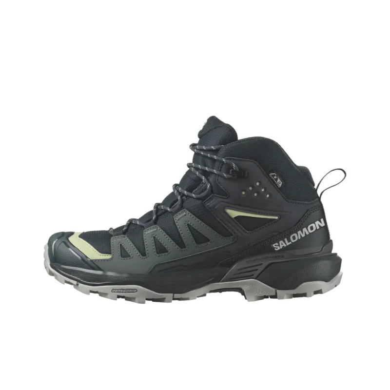 SALOMON Women's X Ultra 360 Mid ClimaSALOMON 'Carbon Metal' Women's-0