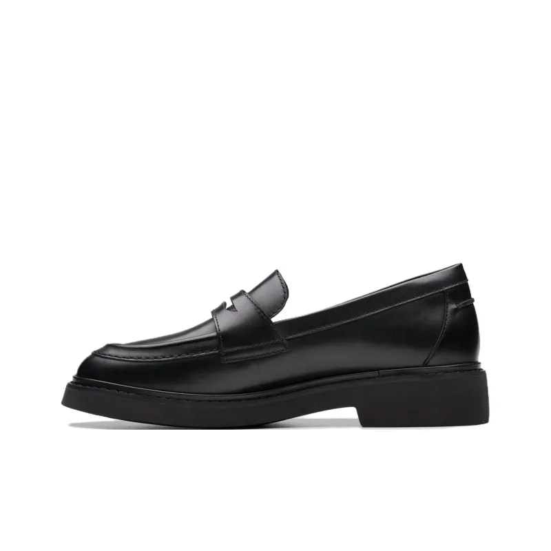 Clarks Loafers Women's Black-0