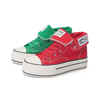 TALKING TOM Anti-Slip And Wear-Resistant Breathable Cushioning Low-Top Canvas Shoes Women's