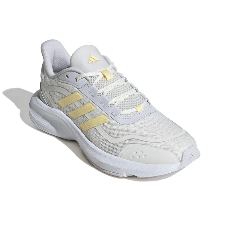Adidas Breathable, Moisture Wicking, Lightweight Low Top Running Shoes Women's White Yellow-1