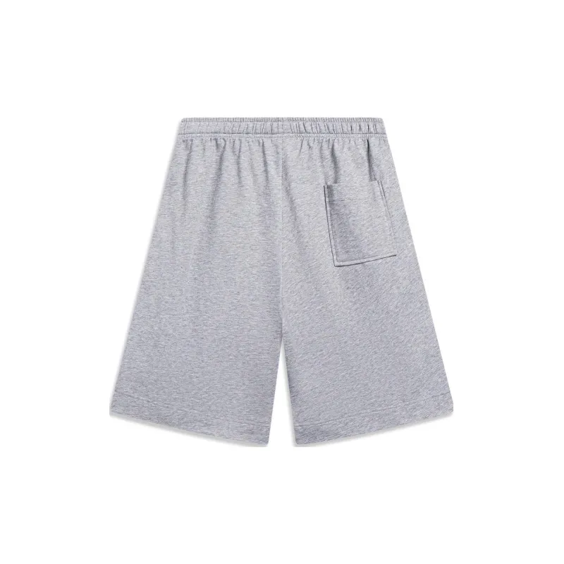 LiNing Sports Fashion Collection Casual Shorts Men's Heather Gray-1