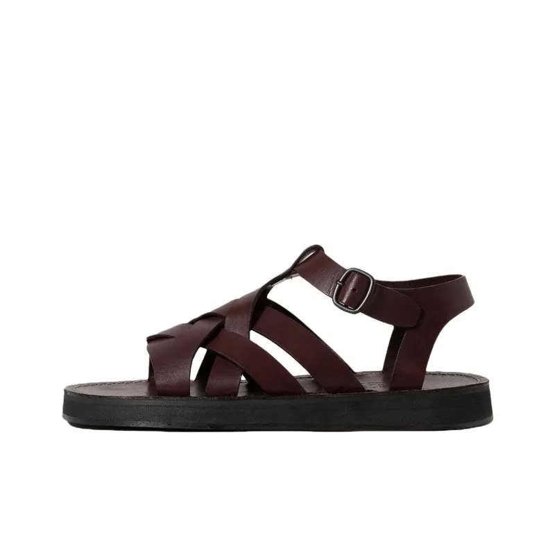 Hereu Beltra Strap Sandals Women's Dark Brown-0