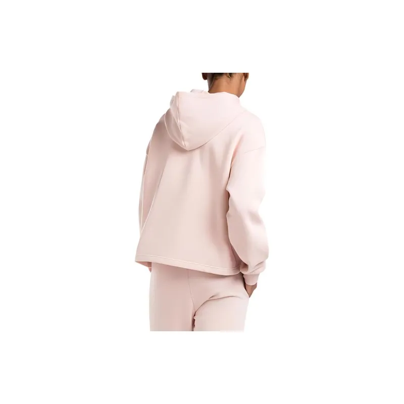 Reebok Identity Fleece Hoodie Sweatshirt Women's Pink-1