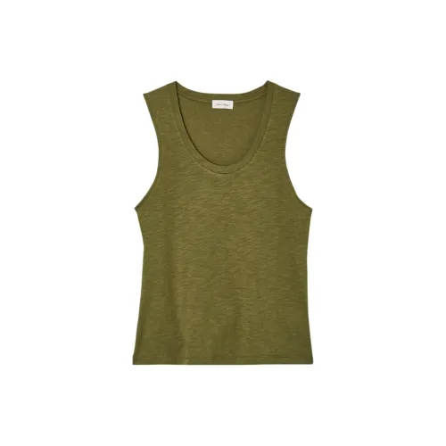 AMERICAN VINTAGE A.M Tank Tops Women's Vintage Khaki Green