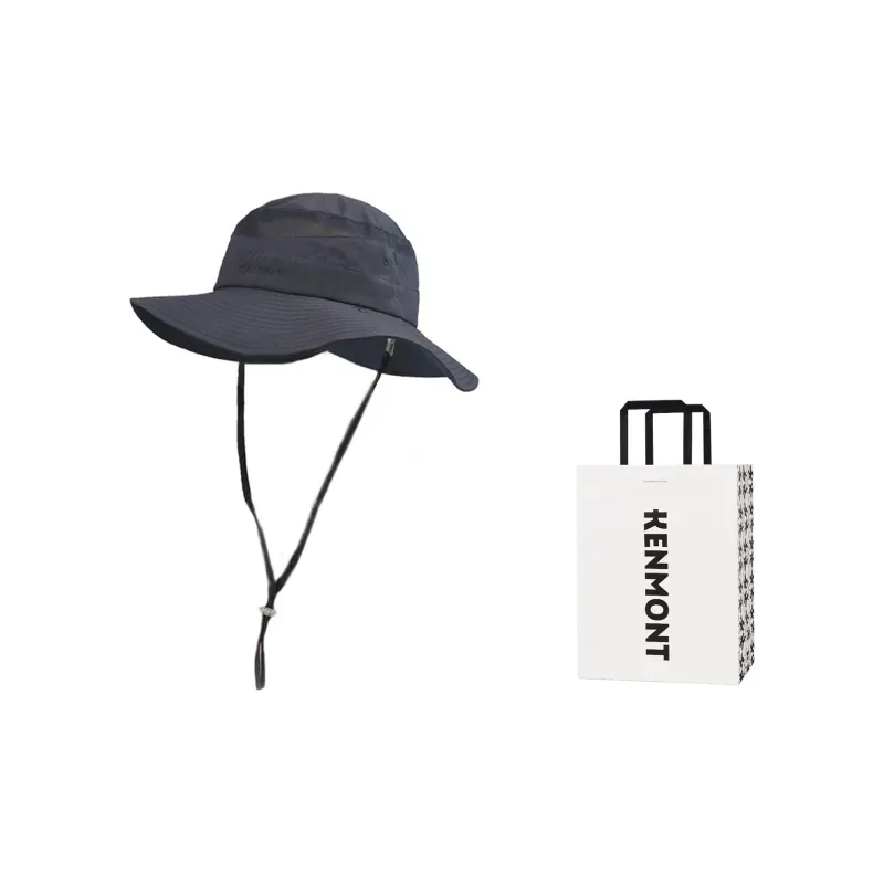 KENMONT Foldable Detachable Outdoor Fishing Sun Protection Hats Men's-6