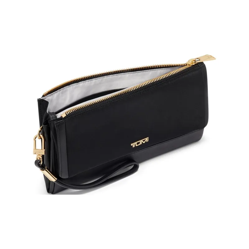 TUMI Nylon Wallet Women's Black-2