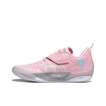 LiNing Wade 808 4 Ultra Cushioning Wear Resistant Lightweight Rebound Low Top Basketball Shoes Men's Pink