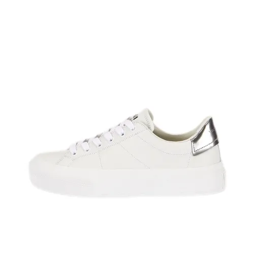 Givenchy City Skateboard Shoes Women's Low-Top White