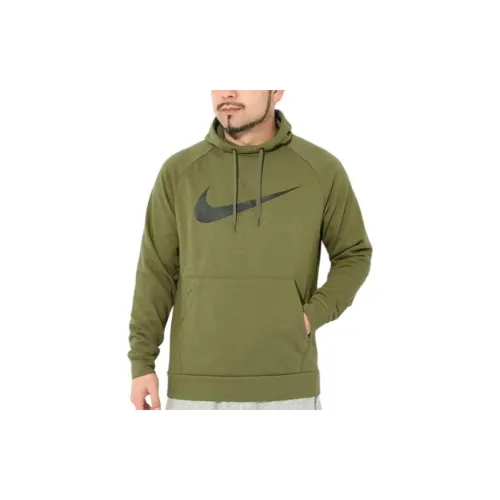 Nike Clothing Sweatshirts Men Army Green