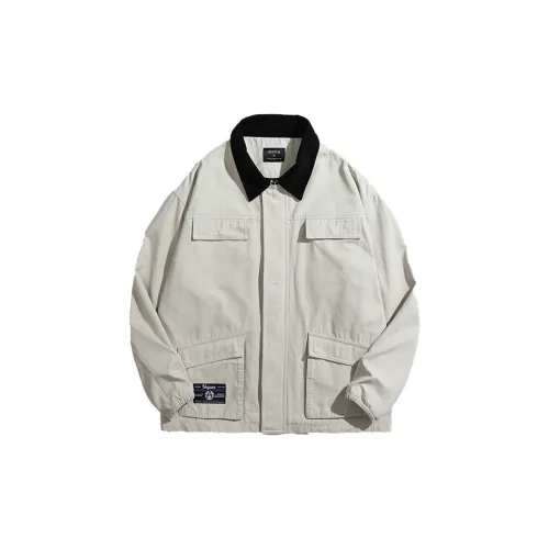 GTRG Jackets Unisex Beige