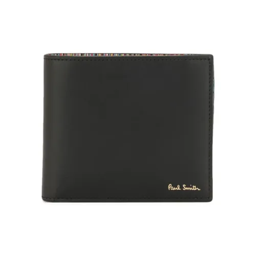 Paul Smith Logo Printed Bi Fold Wallet