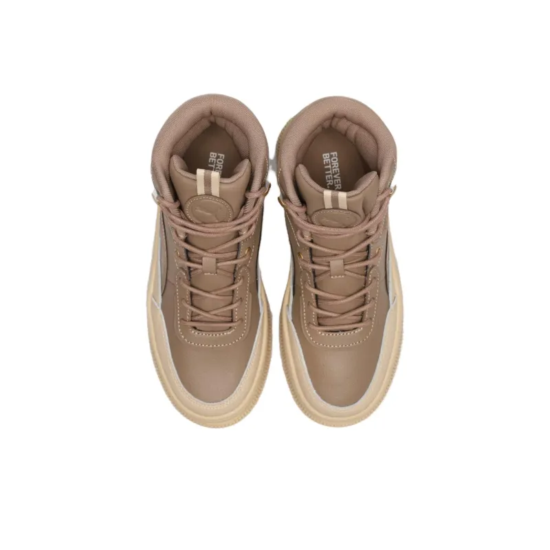 PUMA MAYRA Slip Resistant High Top Casual Shoes Women's Umber-2