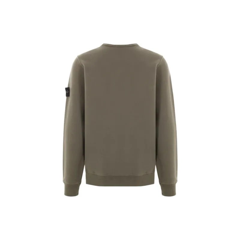 STONE ISLAND Compass Patch Crewneck Sweatshirt-1