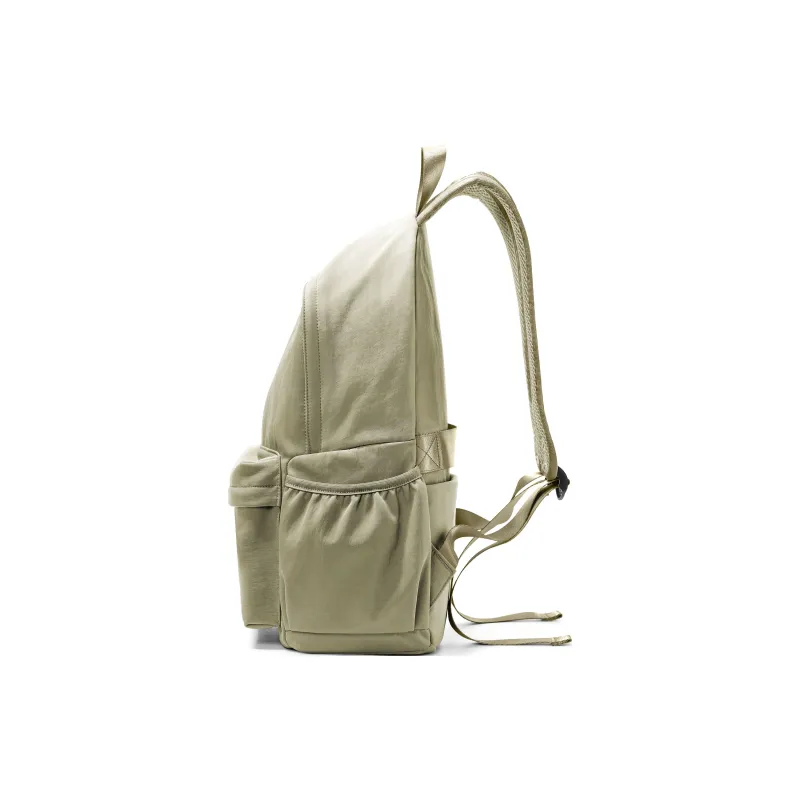 LANDCASE Fabric Backpack Laptop Bag Unisex Green/Black/Khaki-18