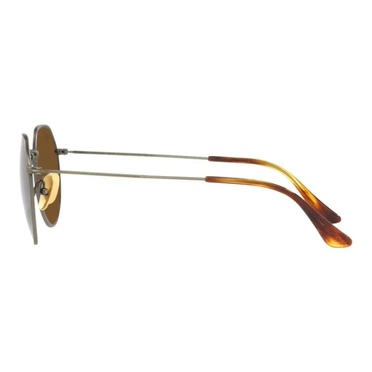 RayBan Irregular Shape Sunglasses Unisex Gold-2