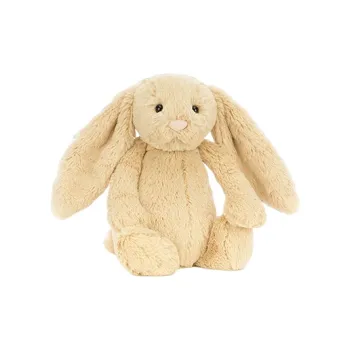JELLYCAT Bashful Hot Pink Bunny Stuffed Animal
