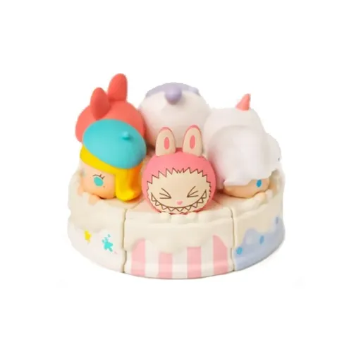 POP MART Cut Corner Cake Collection First Generation Blind Box Products Single Mystery Box/Full Box 6 Pcs-1