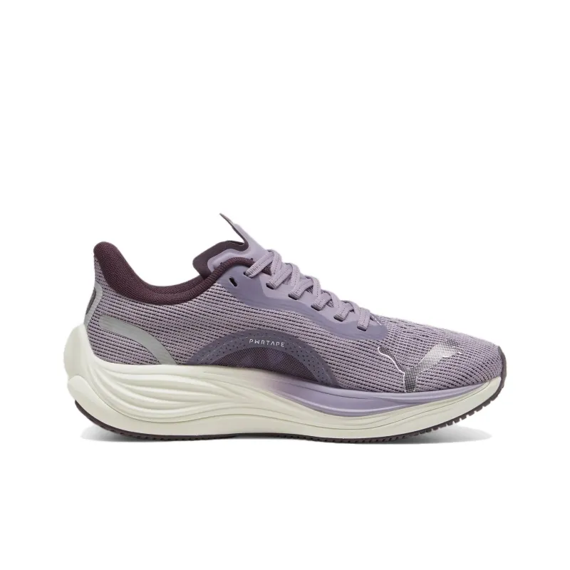 PUMA Velocity Nitro 3 Anti Slip Wear Resistant Low Top Casual Running Shoes Women's Purple-1