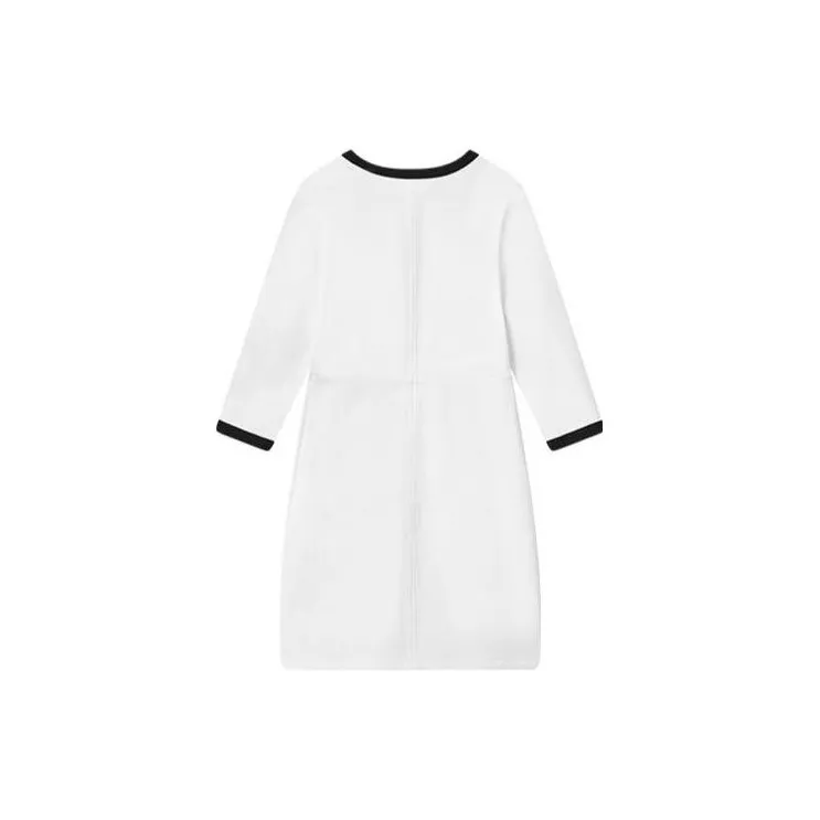 FILA Short Sleeved Dresses Women's White-1