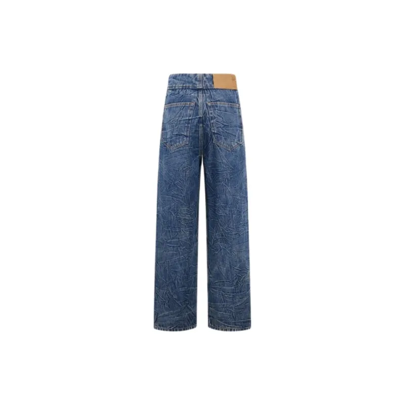 MM6 Maison Margiela FW24 Jeans Women's Blue-1