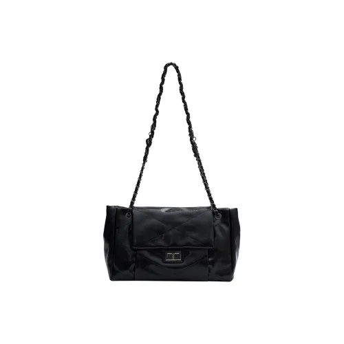 DALO Pu Shoulder Bag Women's Light Khaki/Brown/Coffee/Black