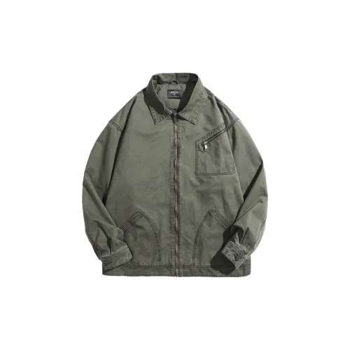 GTRG Jackets Unisex Army Green