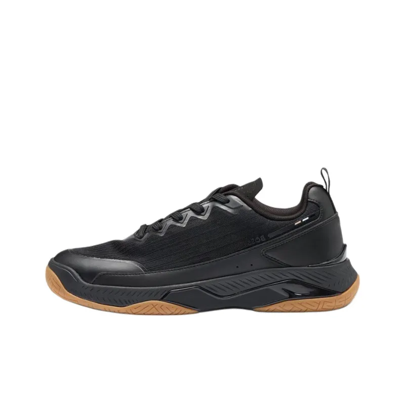 HUGO BOSS Casual Shoes Men Low Top Black POIZON