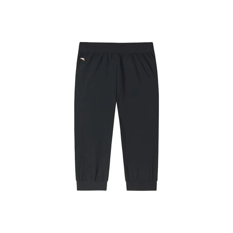 Anta Variety Training Collection Casual Pants Women's Basic Black-1