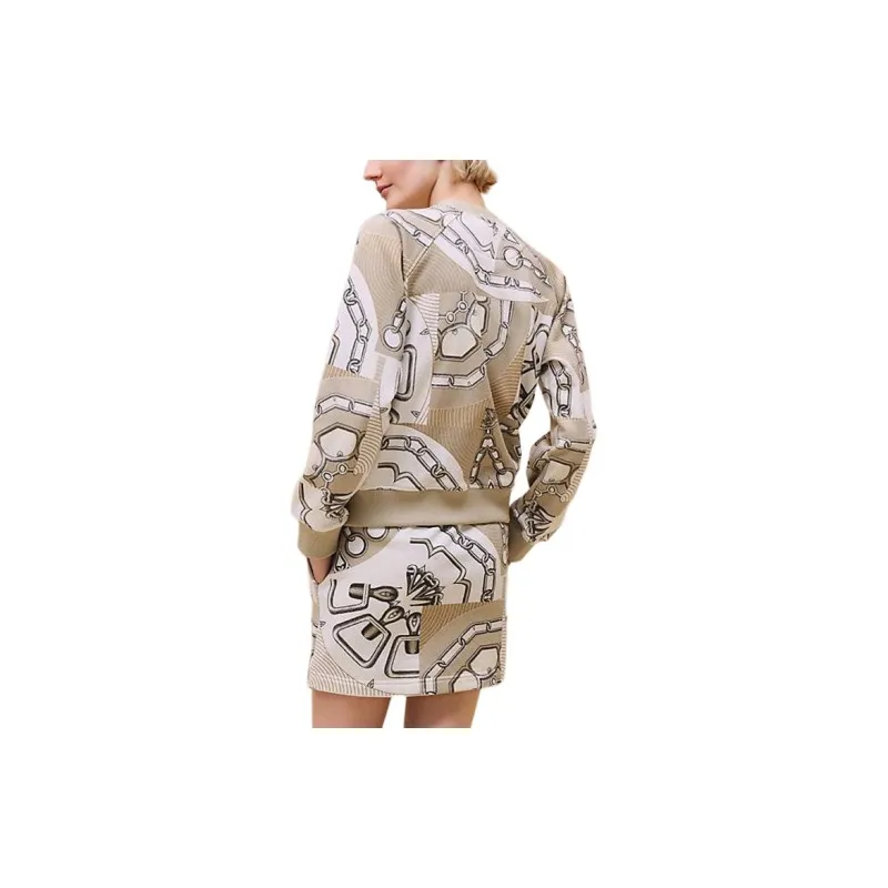 HERMES FW24 Sweatshirt Women's Clay Beige-1