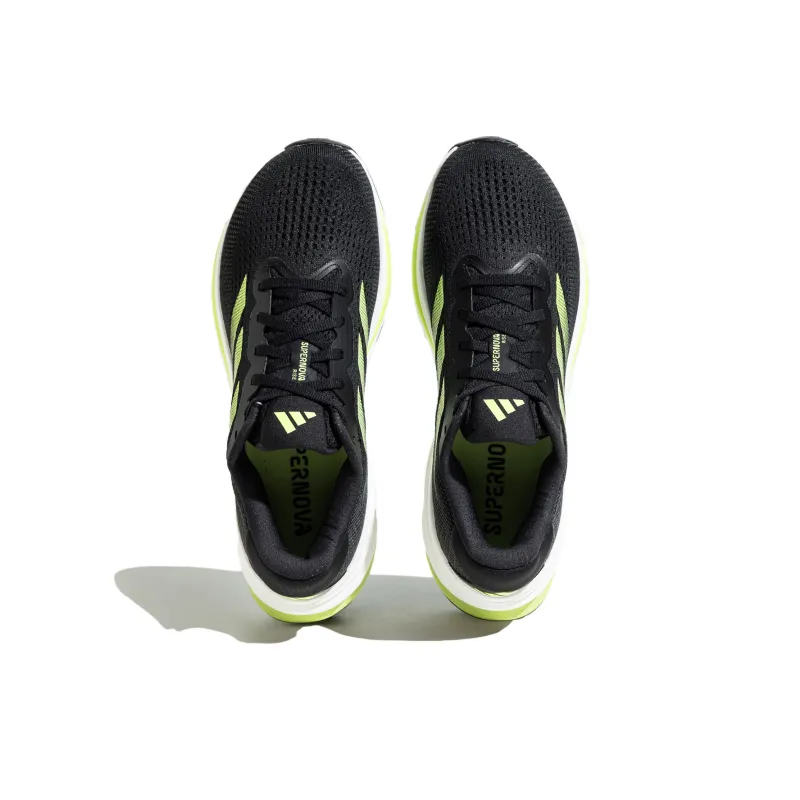 Adidas SUPERNOVA RISE Anti-Slip Wear-Resistant Low-Top Running Shoes Men's Black-4