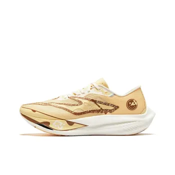 Erke Zhijing 2.0 Cushioning Rebound Low Top Running Shoes Men's Cheese Color Scheme