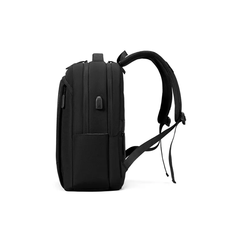 Narandu Fabric Backpack Regular Men's Midnight Black-2