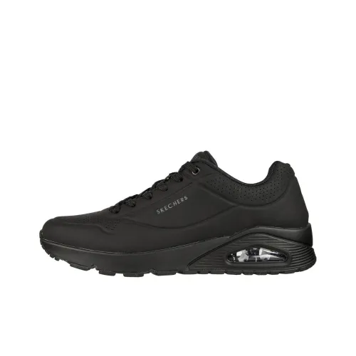 Skechers Uno Stand Running Shoes Men Low-Top Black