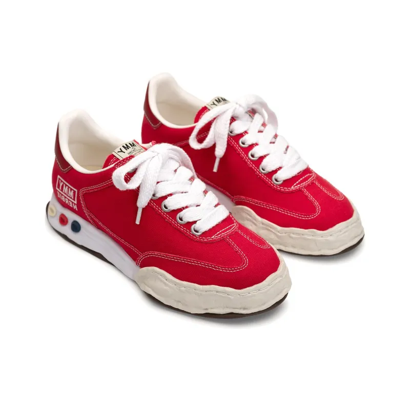 MIHARA YASUHIRO Low-Top Skateboard Shoes Unisex Red-3