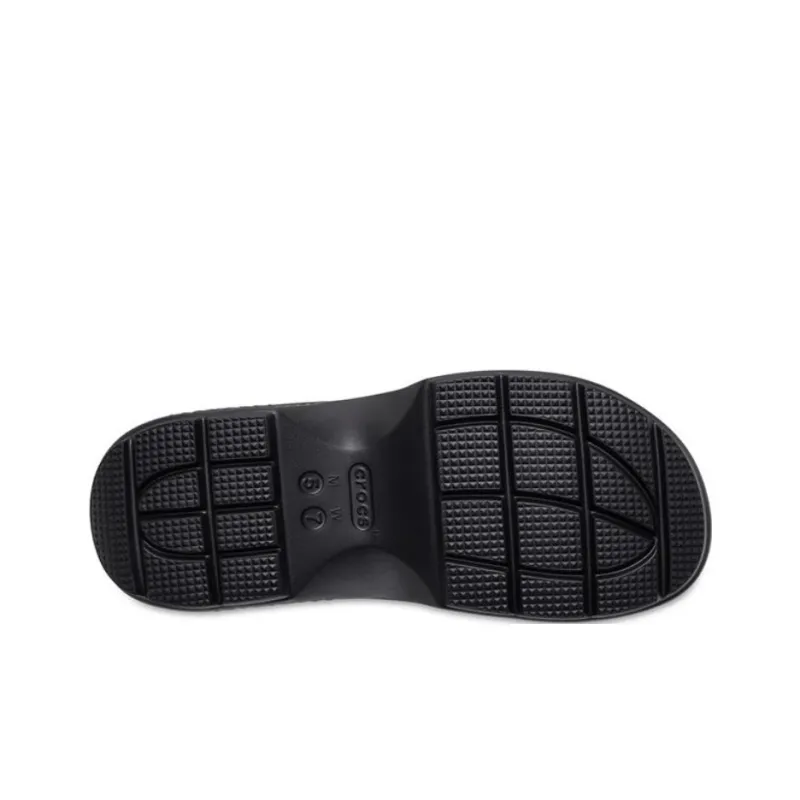 Crocs Roman Sandals 5.5cm Women's Black-4