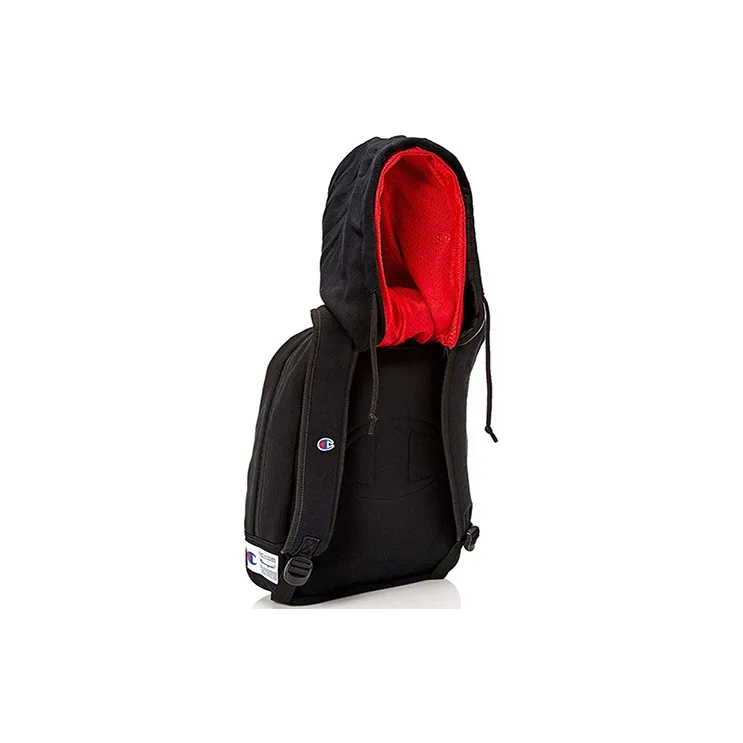 Champion Polyester Backpack Regular Unisex Black-3